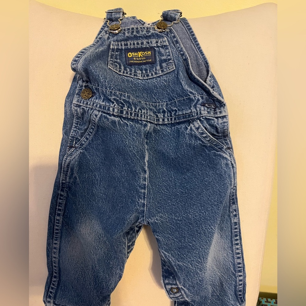 Vintage Oshkosh B’gosh overalls size 18mos unisex